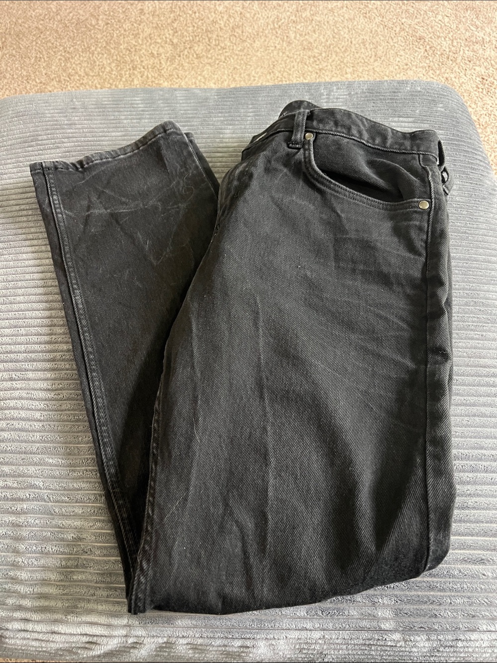 Marc Anthony Black Slim Straight Jeans